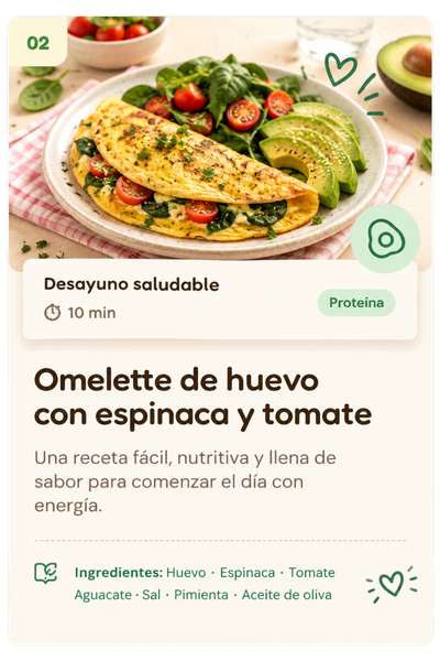 Receta de Con huevo